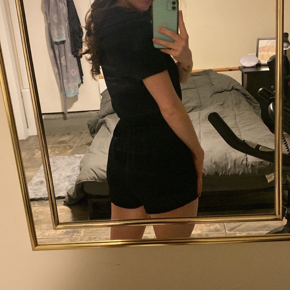 Wilfred XS Black Tie Romper - Picture 5 of 8